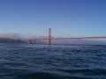 Golden Gate in fog