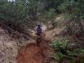 Ben rides the trail to the ditch