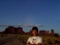 Monument Valley at sunset