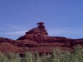 Take out point at Mexican Hat